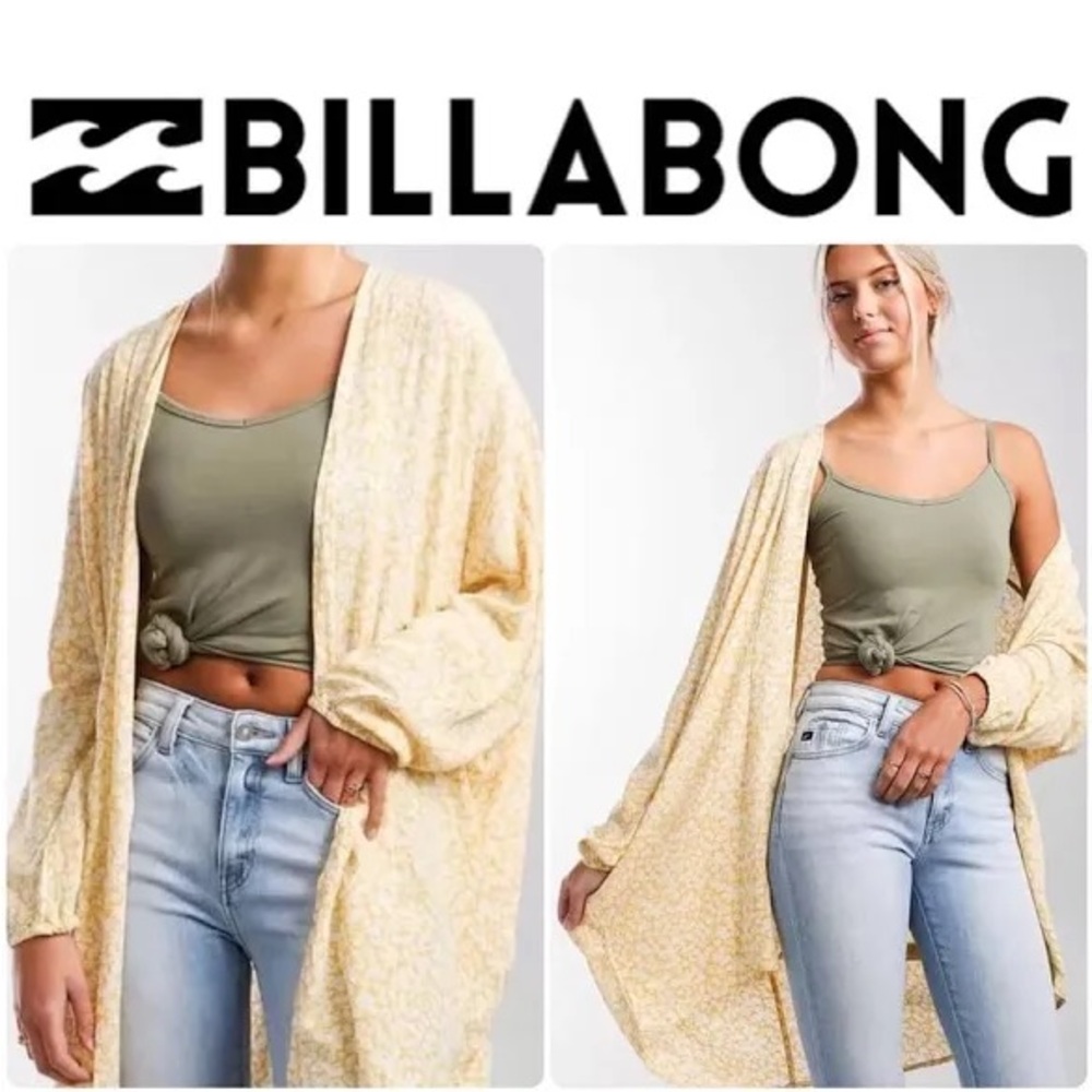 Billabong Floral Kimono M/L